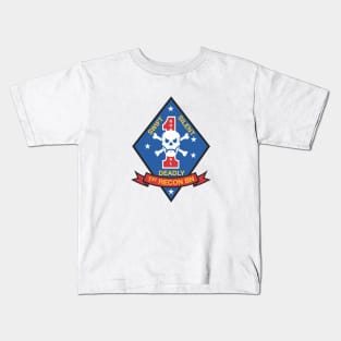 USMC 1st Recon Battalion Kids T-Shirt